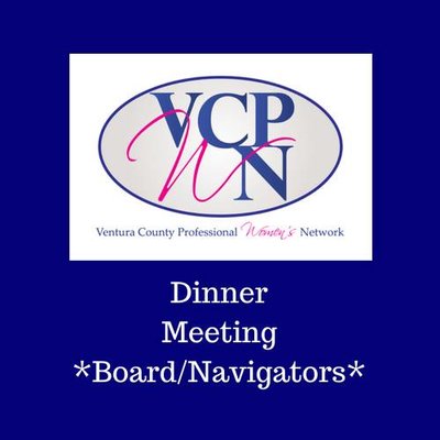 Dinner Meeting: Board Members
